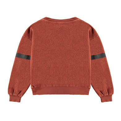 Bonmot Terracotta Snow Volunteer Sweatshirt
