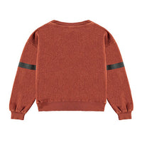 Bonmot Terracotta Snow Volunteer Sweatshirt