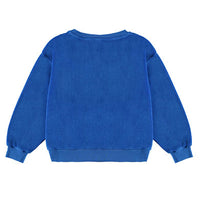 Bonmot Sea Blue Velvet Bonmot Sweatshirt