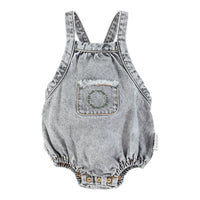 Piupiuchick Washed Grey Pocket Romper