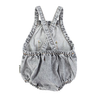 Piupiuchick Washed Grey Pocket Romper