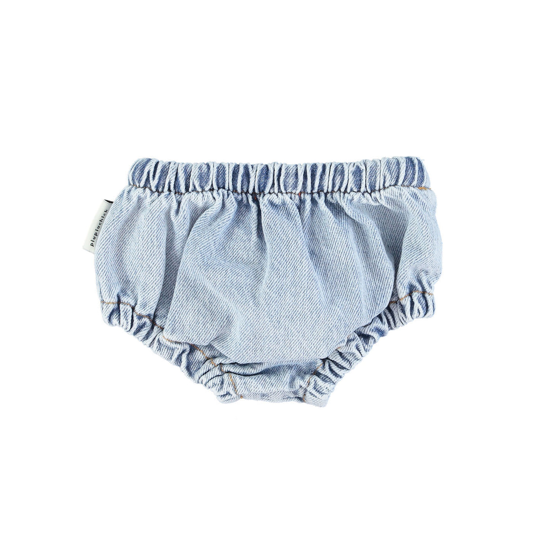 Piupiuchick Washed Blue Star Baby Shorties