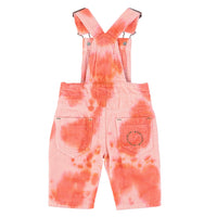 Piupiuchick Pink Tie Dye Corduroy Dungarees