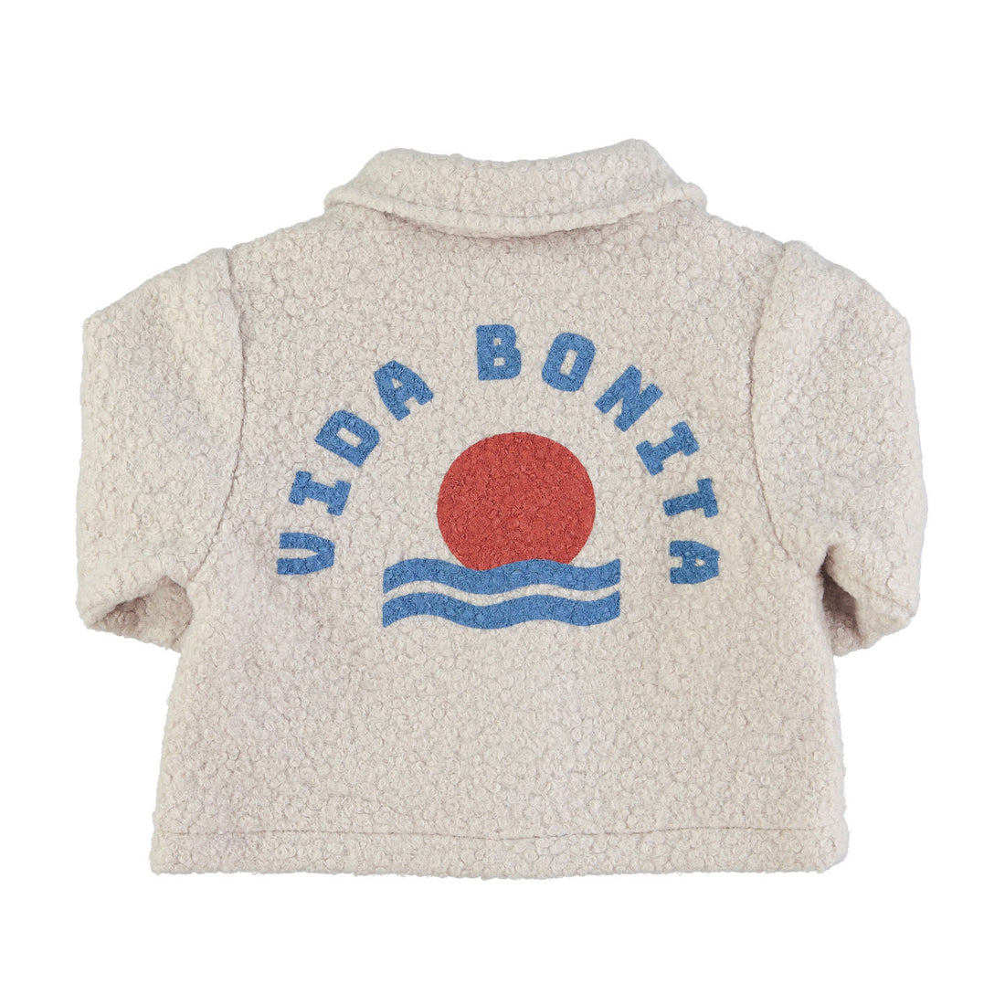 Piupiuchick Ecru Vida Bonita Faux Fur Jackets