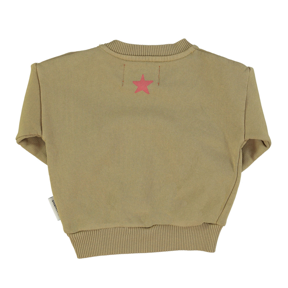 Piupiuchick Olive Heart Print Sweatshirt