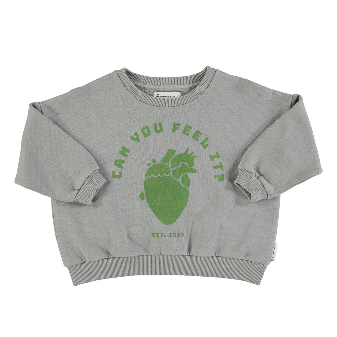 Piupiuchick Grey Can You Feel It Sweatshirt