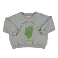 Piupiuchick Grey Can You Feel It Sweatshirt