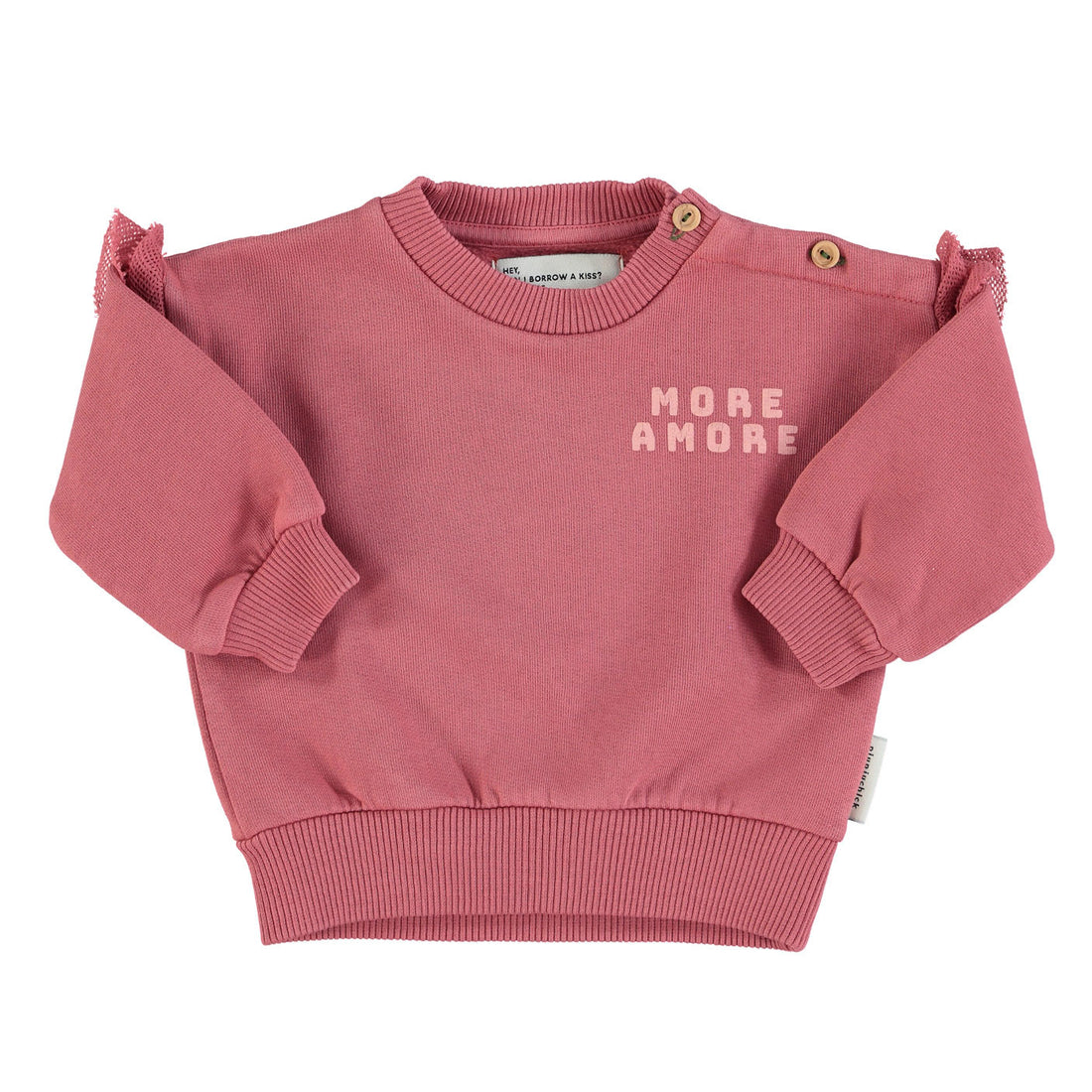 Piupiuchick Pomegranate More Amore Sweatshirt