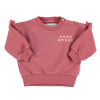 Piupiuchick Pomegranate More Amore Sweatshirt