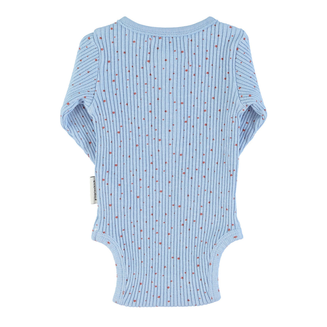 Piupiuchick Light Blue Little Stars Bodysuit