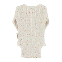 Piupiuchick Ecru Little Stars Bodysuit