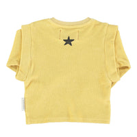 Piupiuchick Pastel Yellow Self Love Long Sleeve Tee
