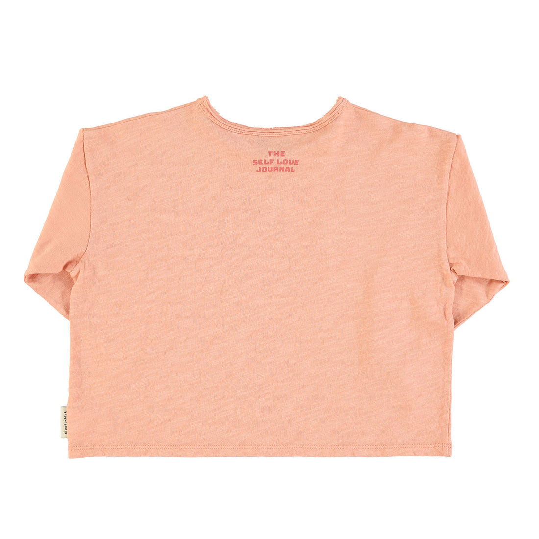 Piupiuchick Pastel Coral Besame Mucho Long Sleeve Tee