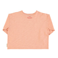 Piupiuchick Pastel Coral Besame Mucho Long Sleeve Tee
