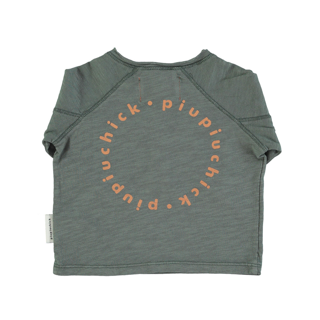 Piupiuchick Dark Green Logo Long Sleeve Tee