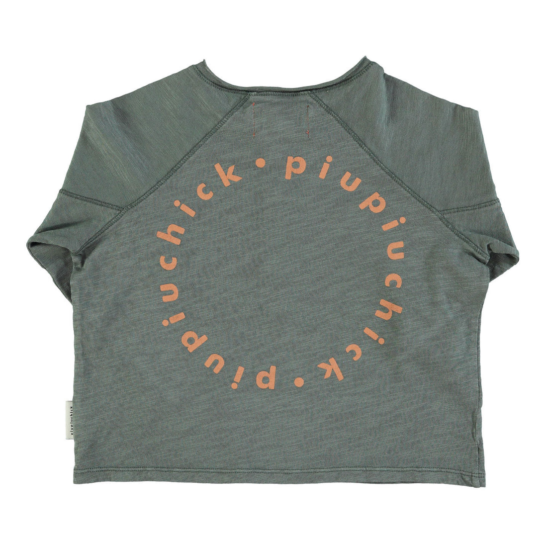 Piupiuchick Dark Green Logo Long Sleeve Tee