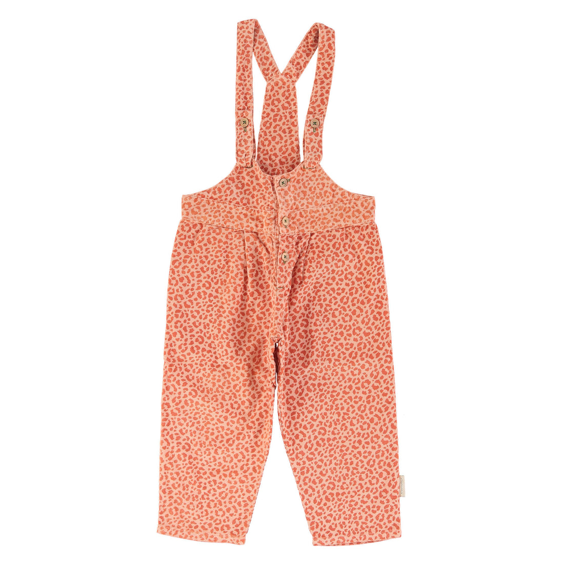 Piupiuchick Light Pink Animal Print Trousers