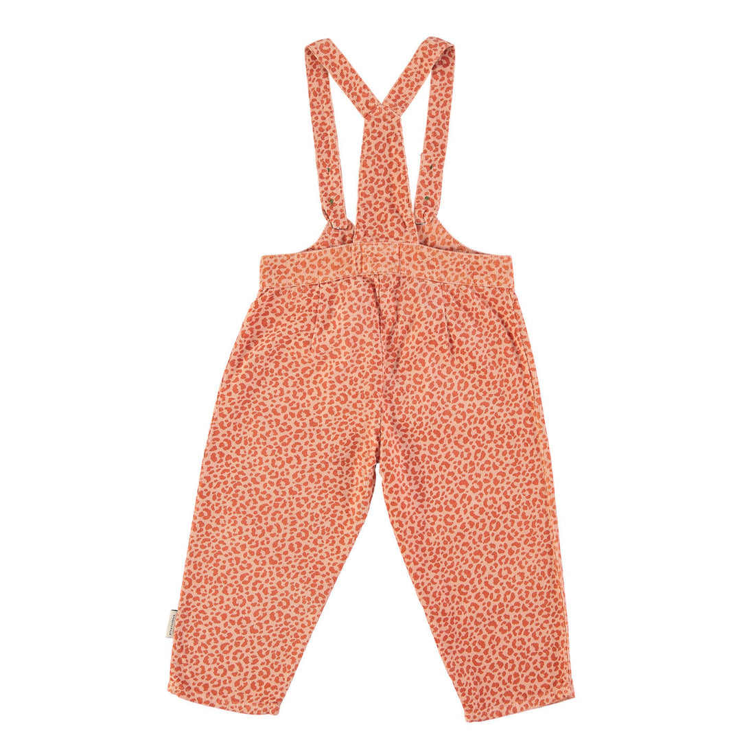 Piupiuchick Light Pink Animal Print Trousers