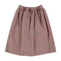 Piupiuchick Grape Striped Long Skirt
