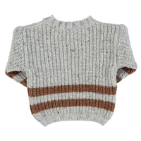 Piupiuchick Light Grey Hello Sweater