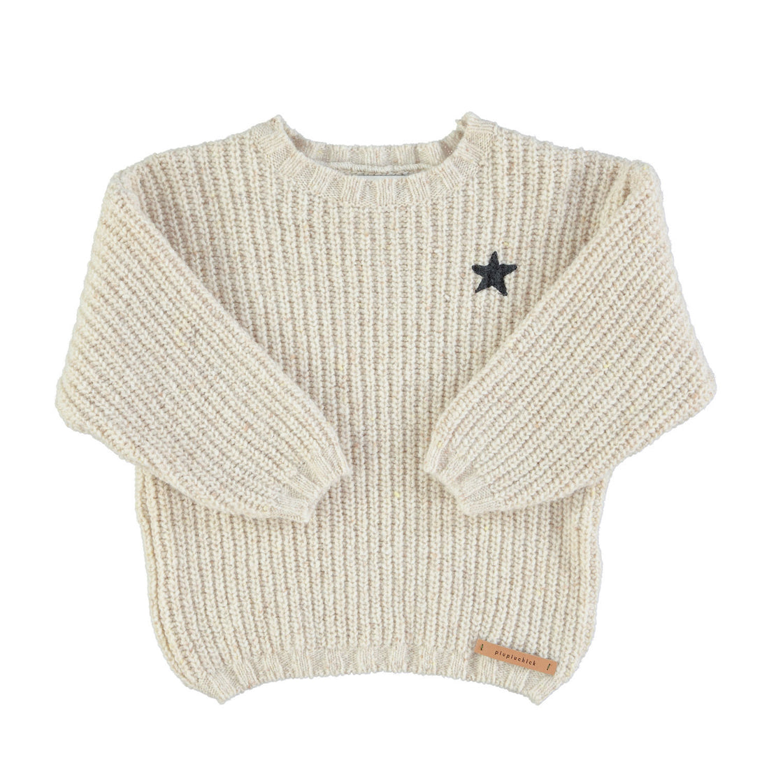 Piupiuchick Ecru Born To Rock Sweater