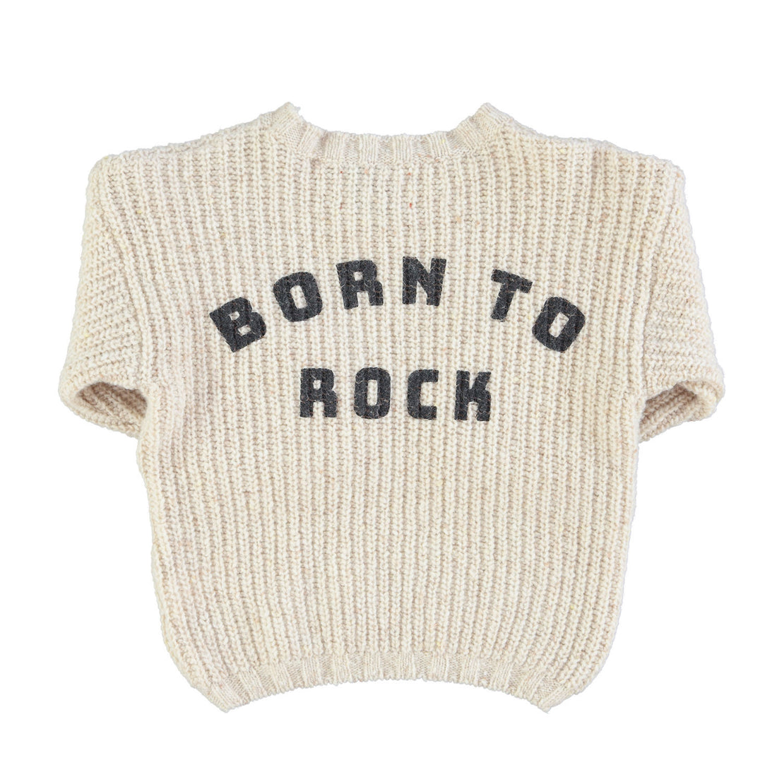 Piupiuchick Ecru Born To Rock Sweater