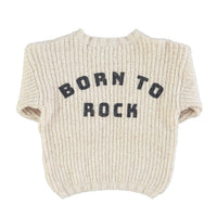 Piupiuchick Ecru Born To Rock Sweater