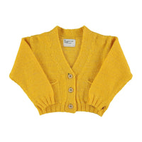 Piupiuchick Yellow Lurex Cardigan