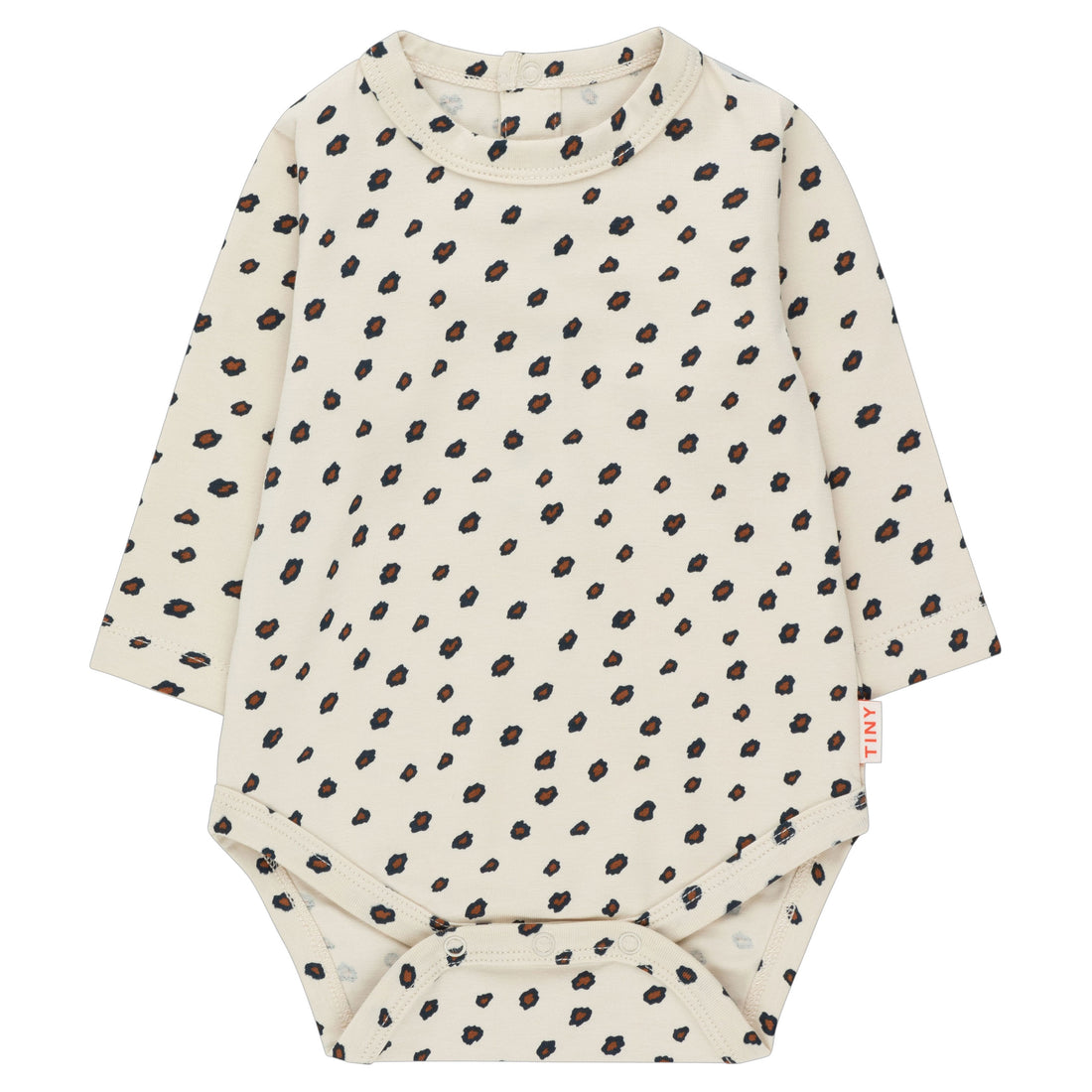 Tiny Cottons Sandstone/Chestnut Animal Print Body