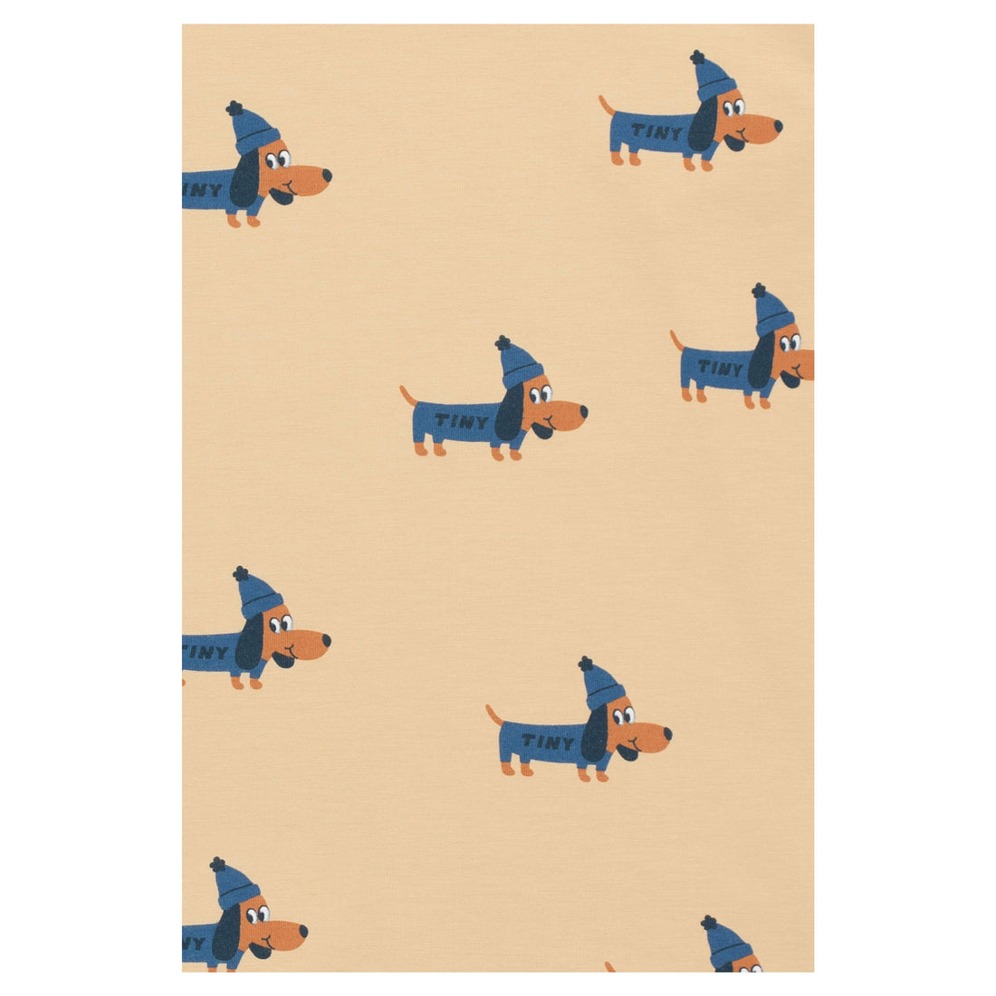 Tiny Cottons Taupe/Indigo Dogs Baby Pant