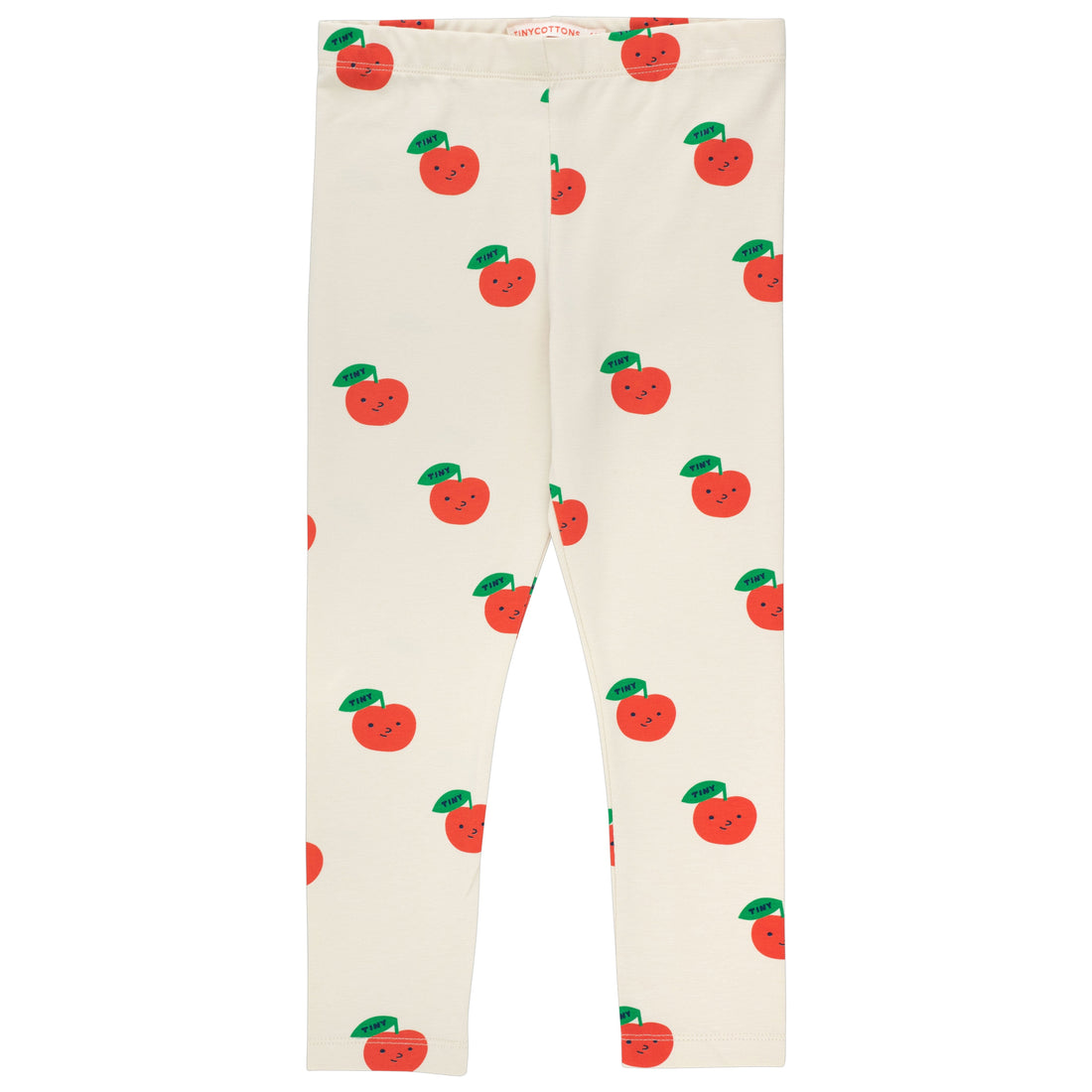 Tiny Cottons Sandstone/Deep Red Apples Pant