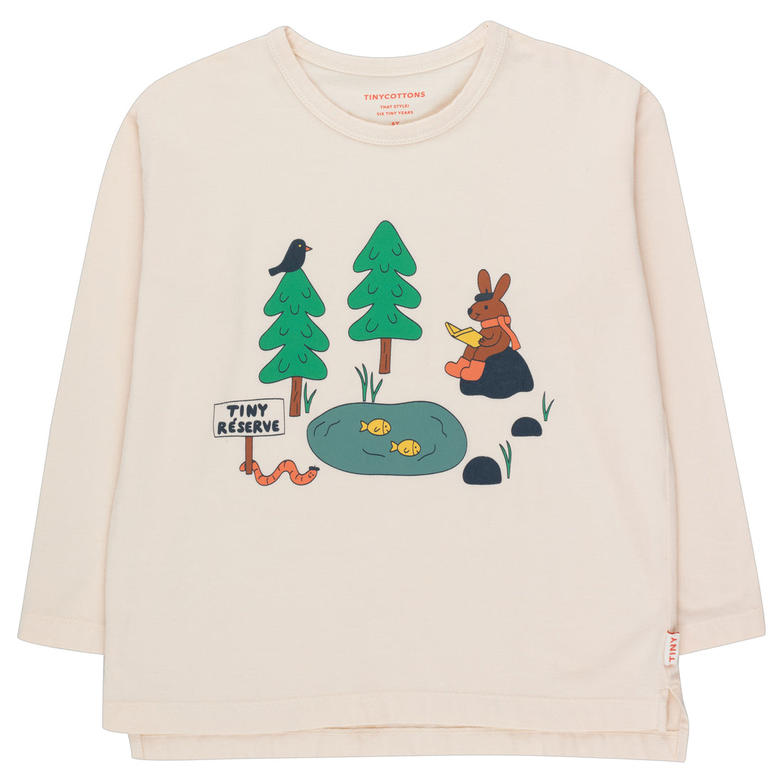 Tiny Cottons Nude Tiny Reserve Tee