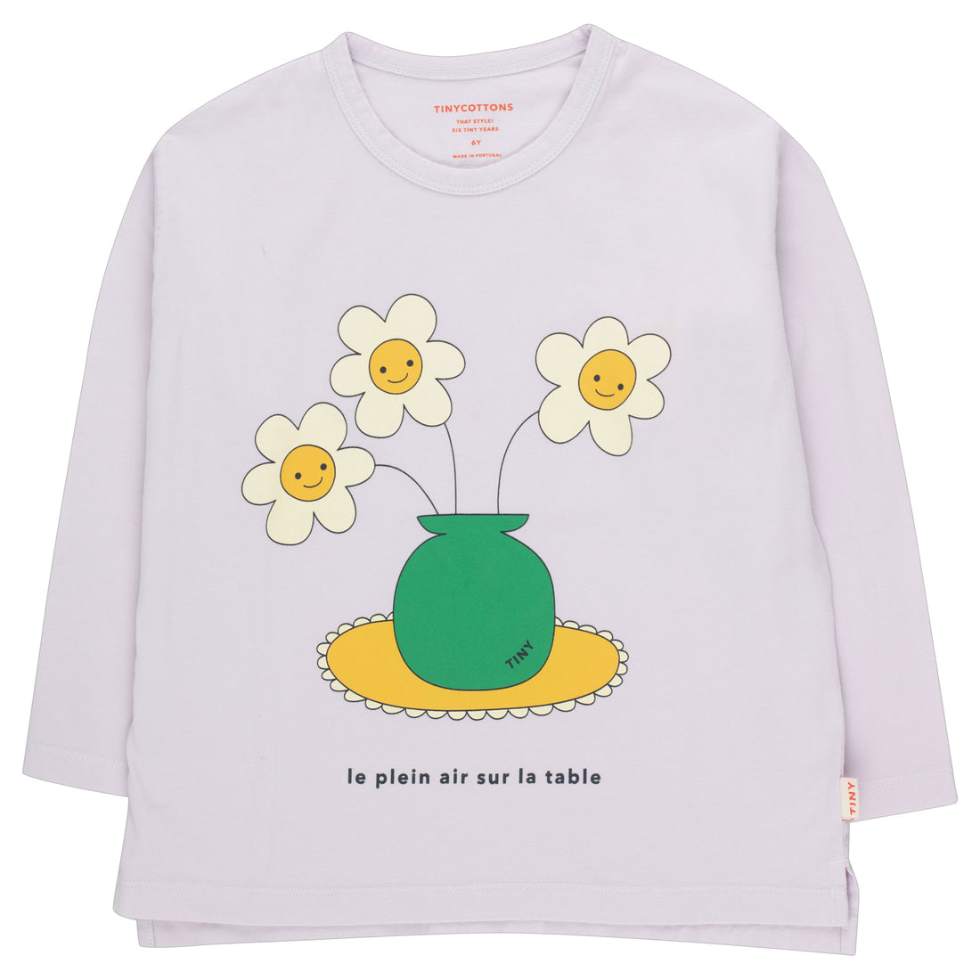 Tiny Cottons Lilac Les Fleurs Tee