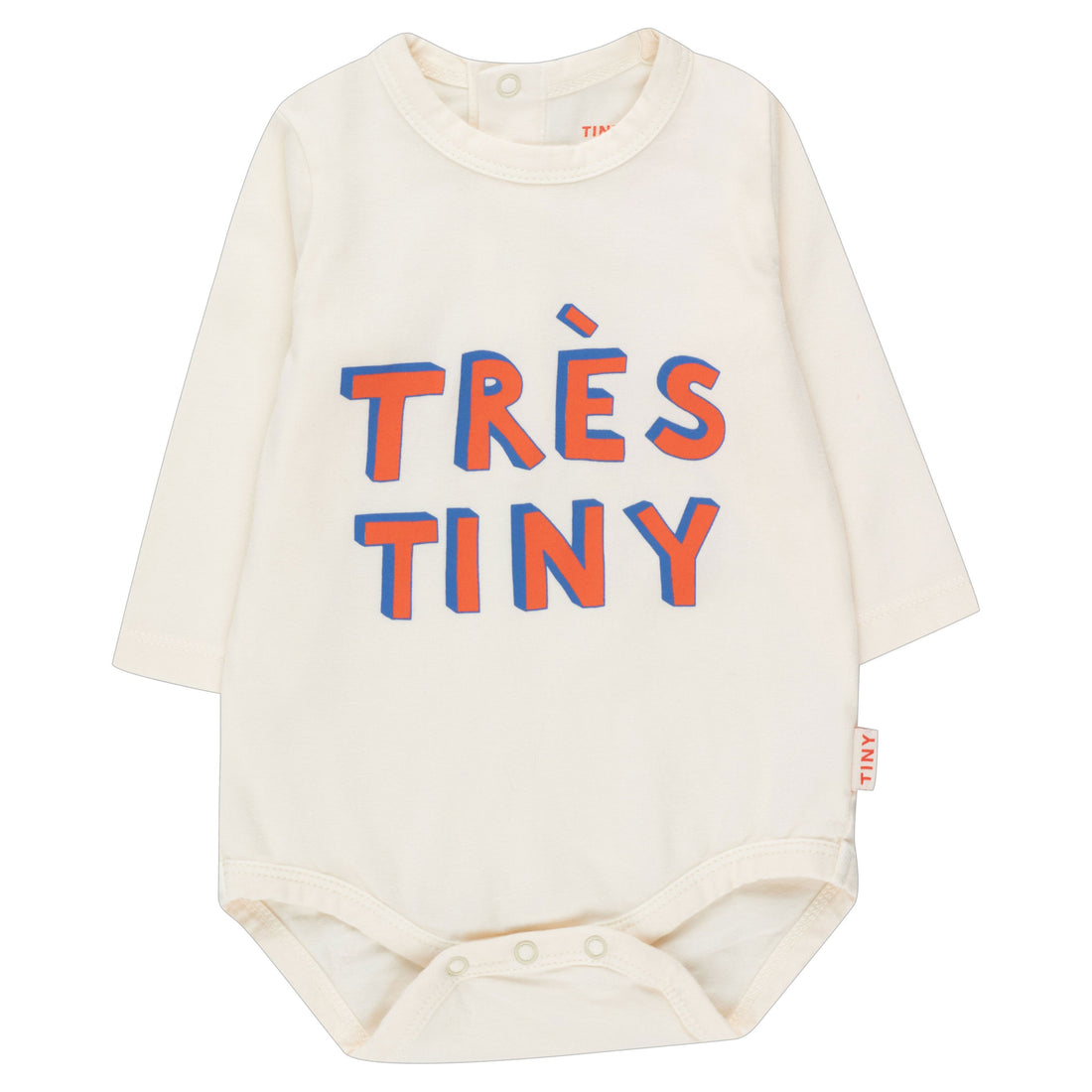 Tiny Cottons Light Cream/Summer Red Tres Tiny Body