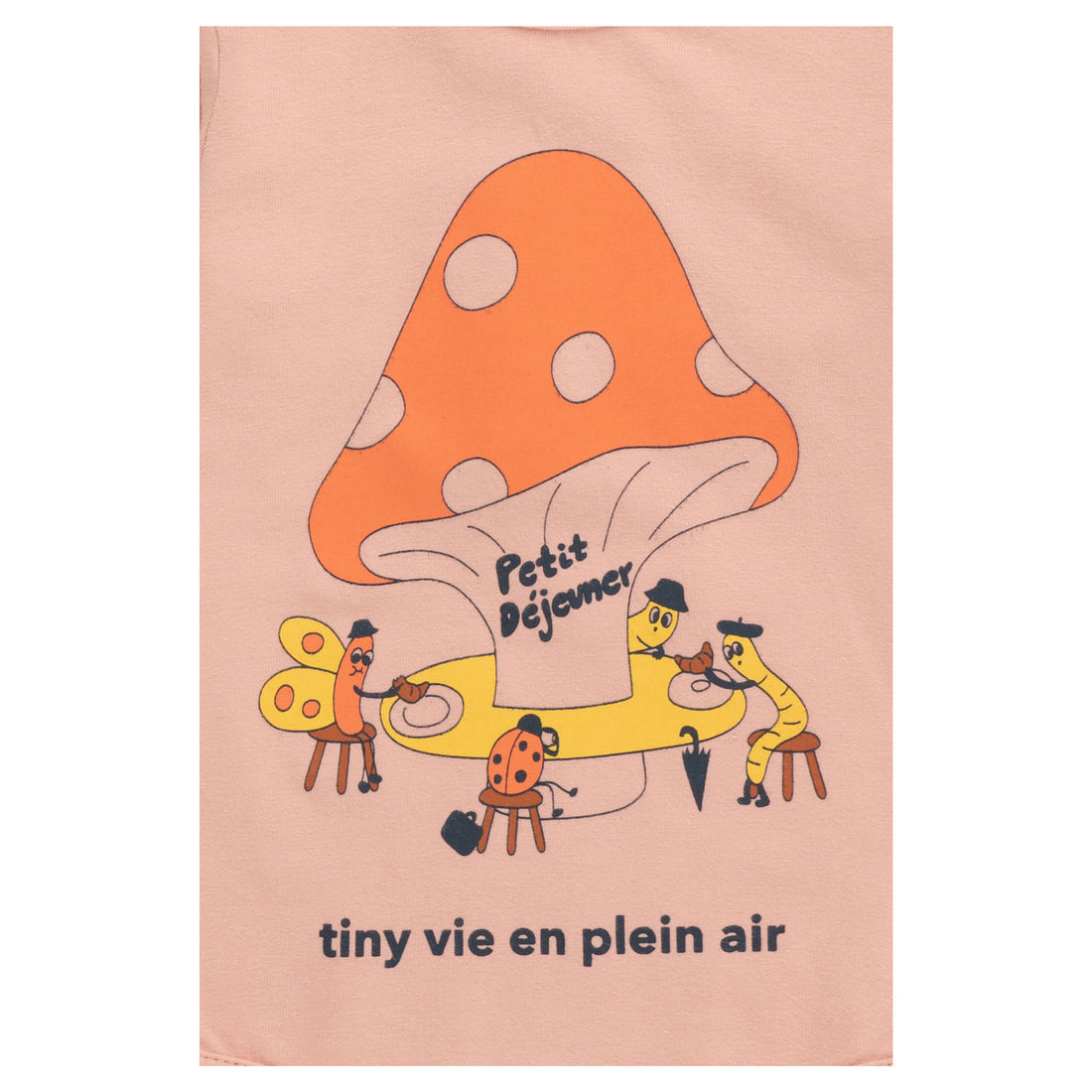 Tiny Cottons Powder Pink/Summer Red Petit Dejeuner Body