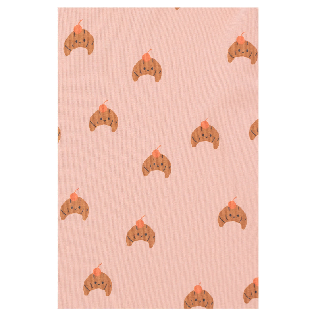 Tiny Cottons Powder Pink/Light Brown Croissants Body