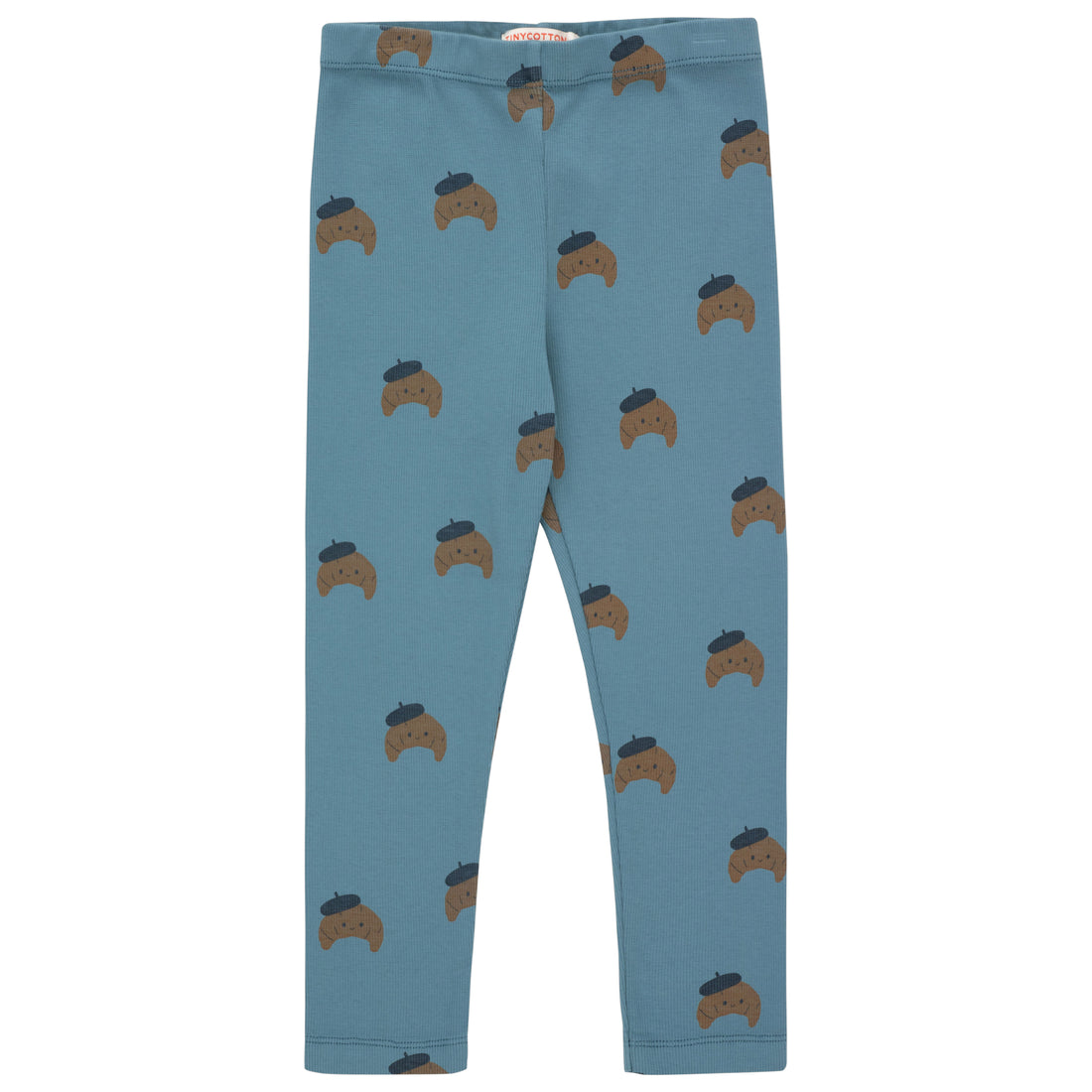 Tiny Cottons Stone/Light Brown Croissants Pant