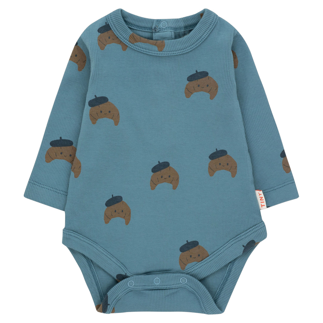 Tiny Cottons Stone/Light Brown Croissants Body