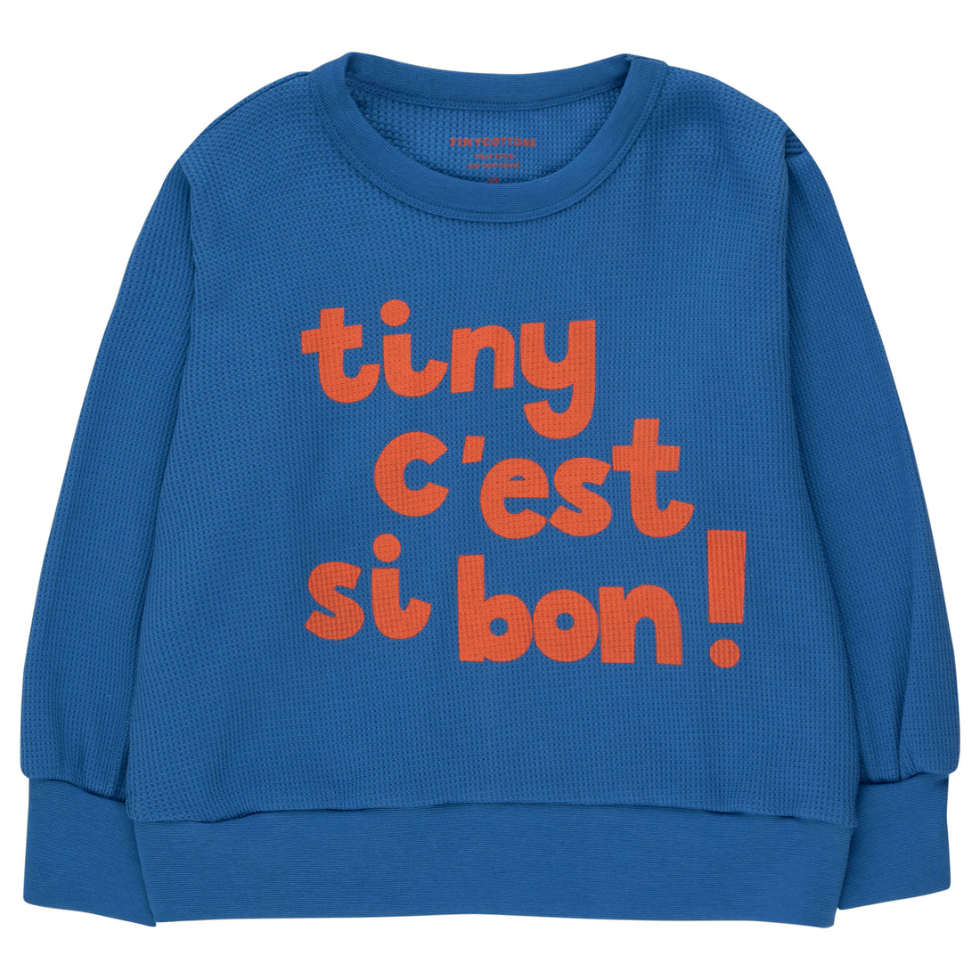 Tiny Cottons Ultramarine/Summer Red Tiny Sweatshirt