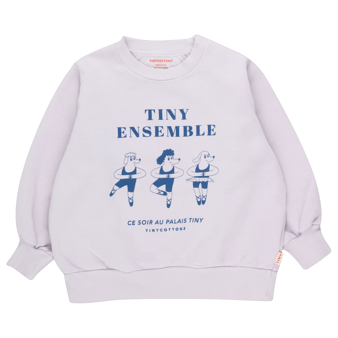Tiny Cottons Lilac/Indigo Tiny Ensemble Sweatshirt