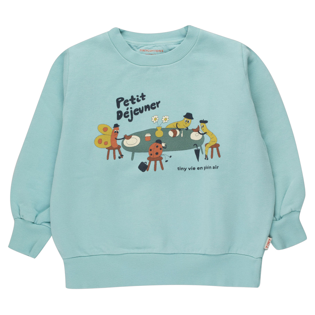 Tiny Cottons Sage Petit Dejeuner Sweatshirt