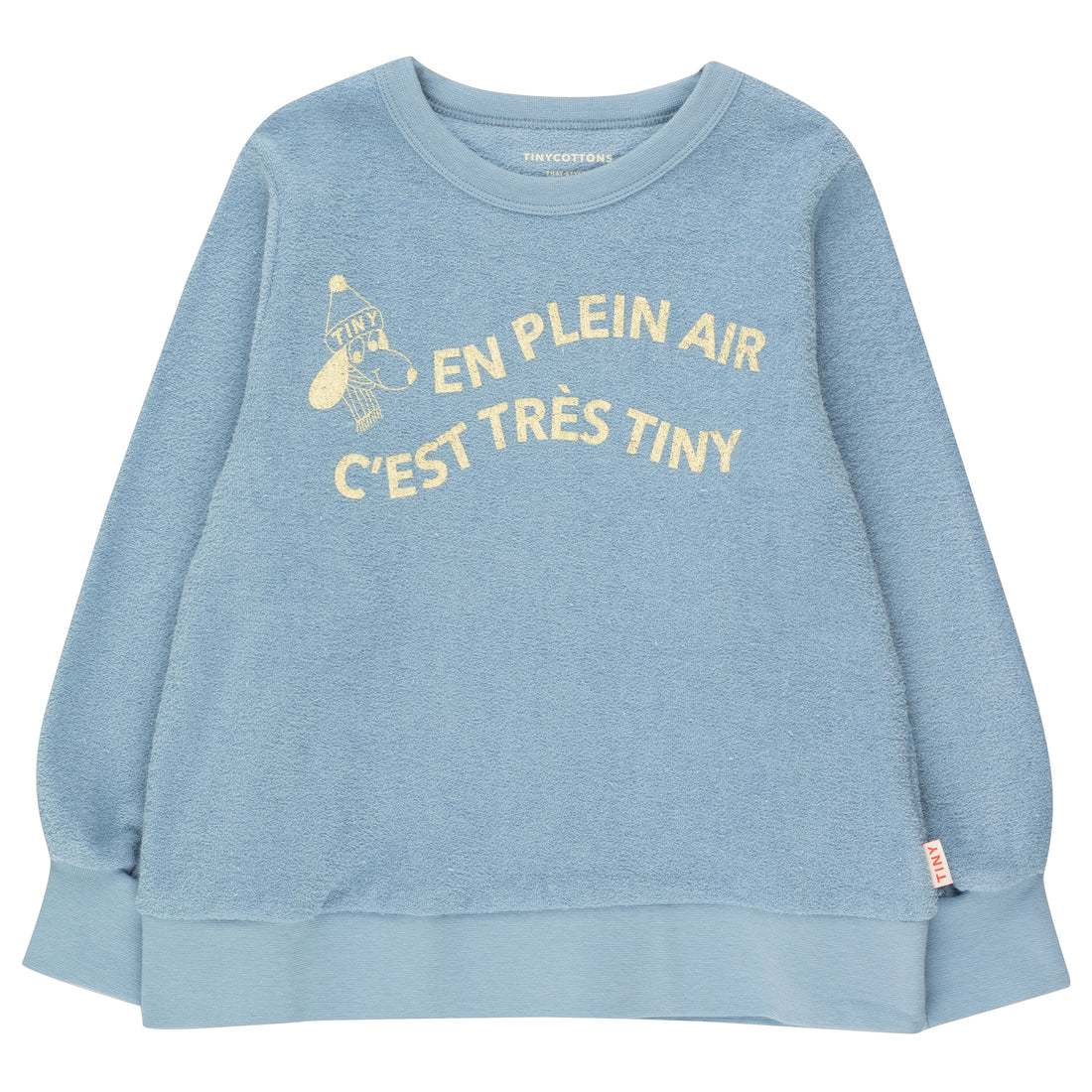 Tiny Cottons Grey/Dusty Yellow En Plein Air Sweatshirt