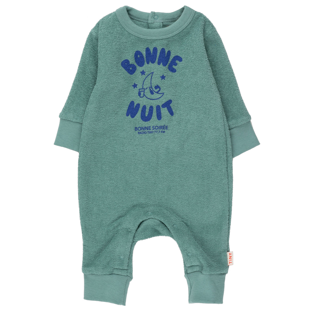 Tiny Cottons Fern/Indigo Bonne Nuit One-Piece