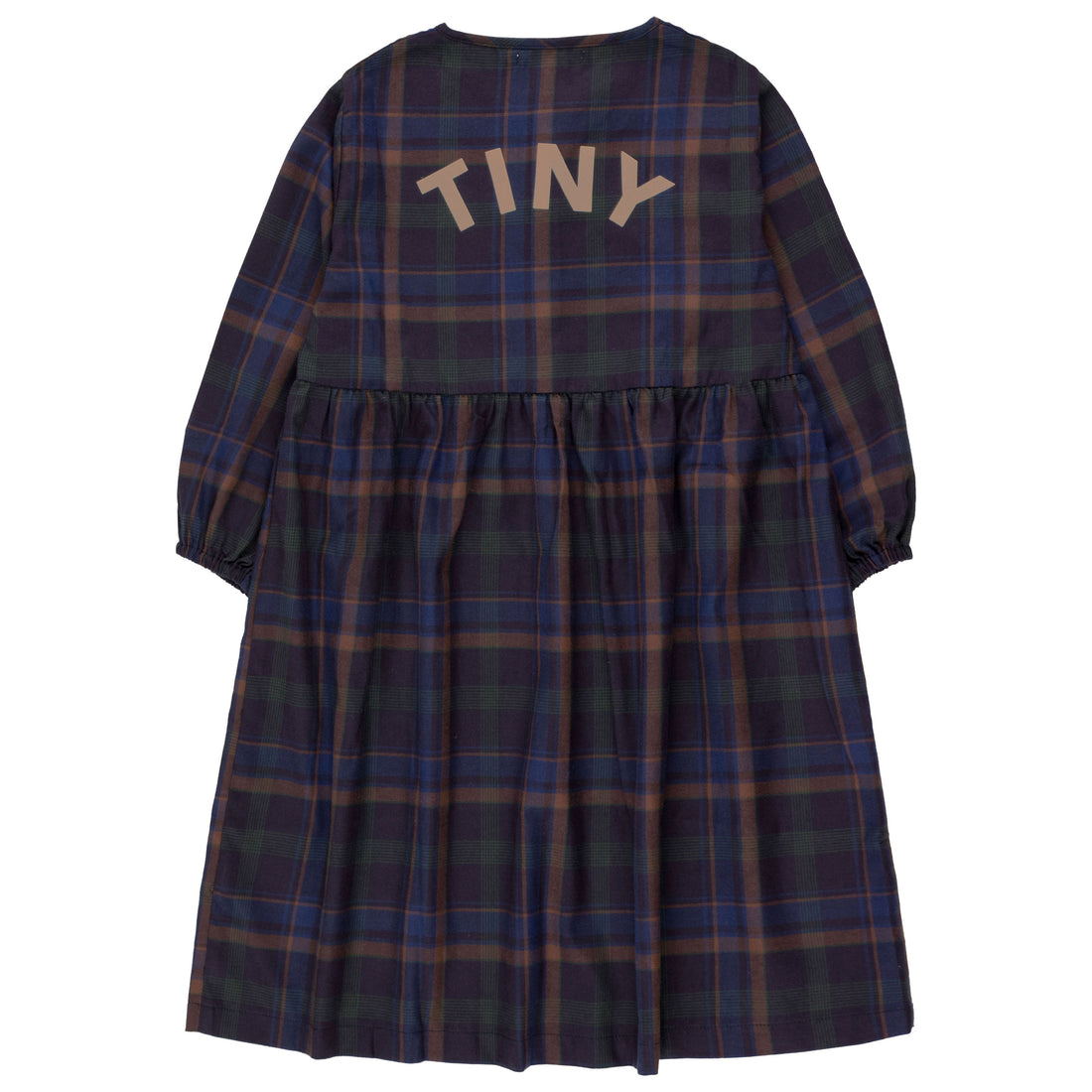 Tiny Cottons Navy Tiny Check Dress