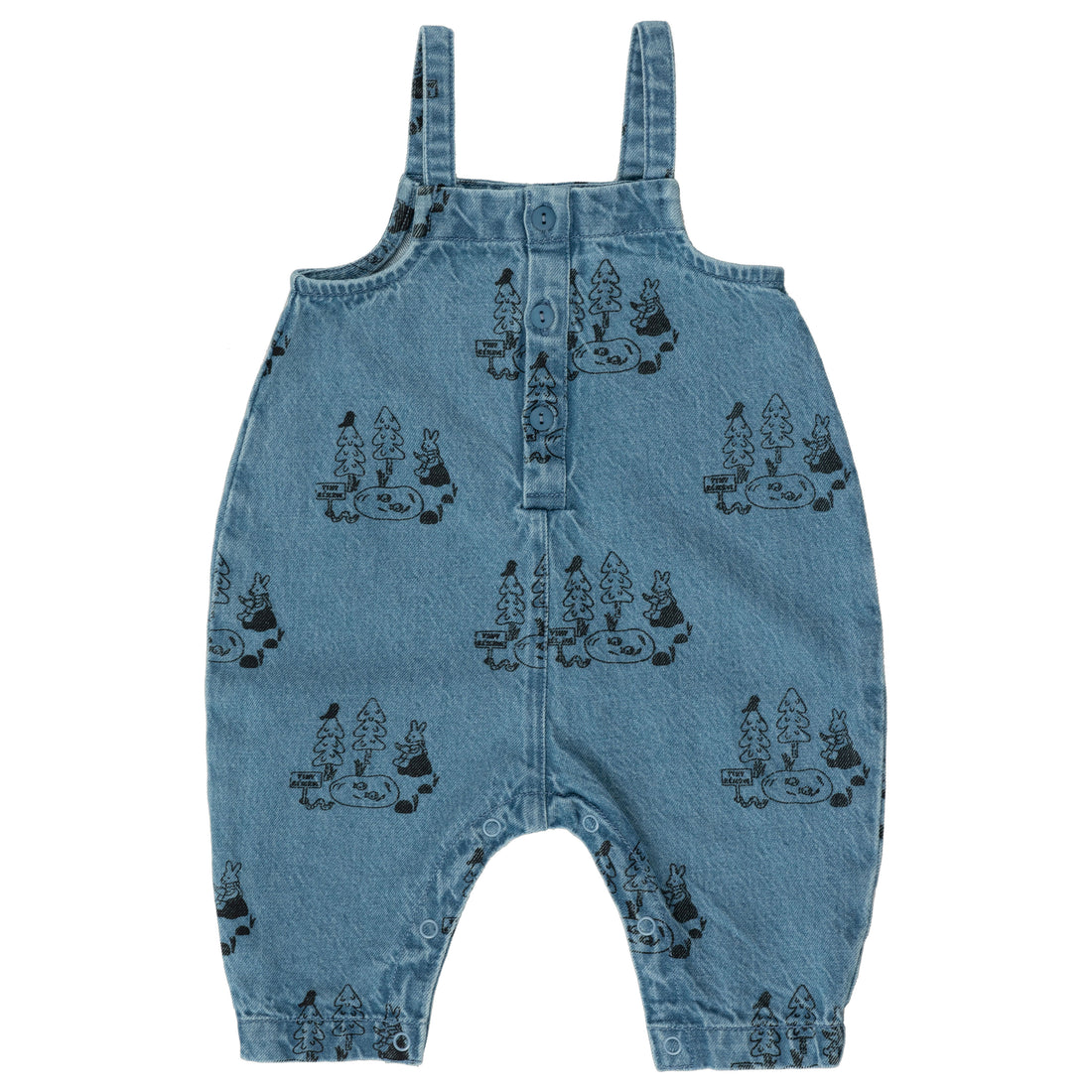 Tiny Cottons Denim Tiny Reserve Denim Baby Dungaree
