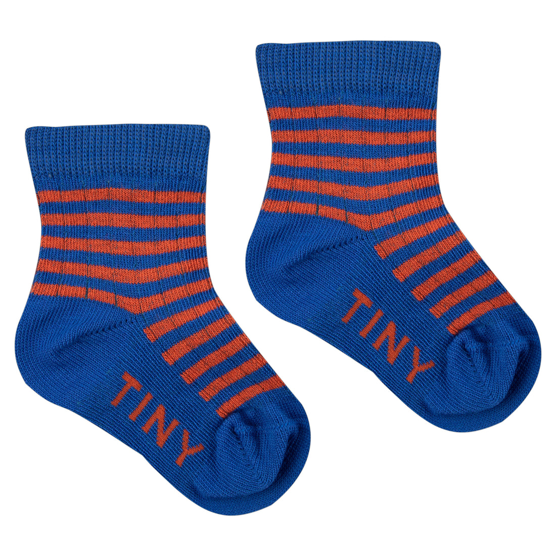 Tiny Cottons Indigo/Light Cream Thin Stripes Medium Socks Pack