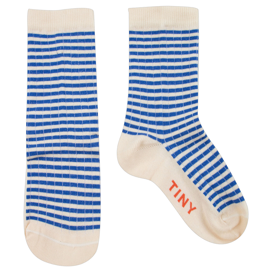 Tiny Cottons Indigo/Light Cream Thin Stripes Medium Socks Pack