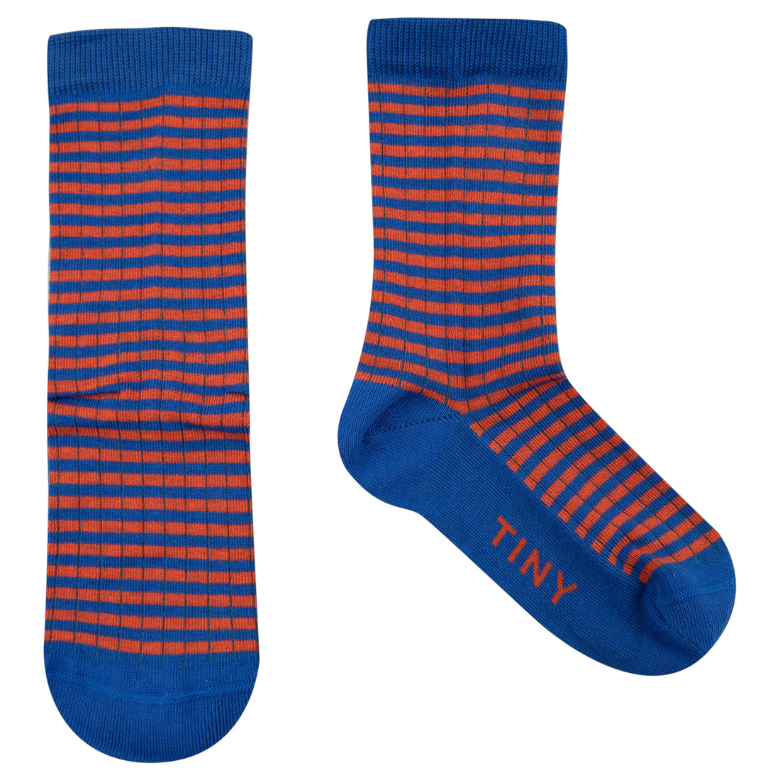 Tiny Cottons Indigo/Light Cream Thin Stripes Medium Socks Pack