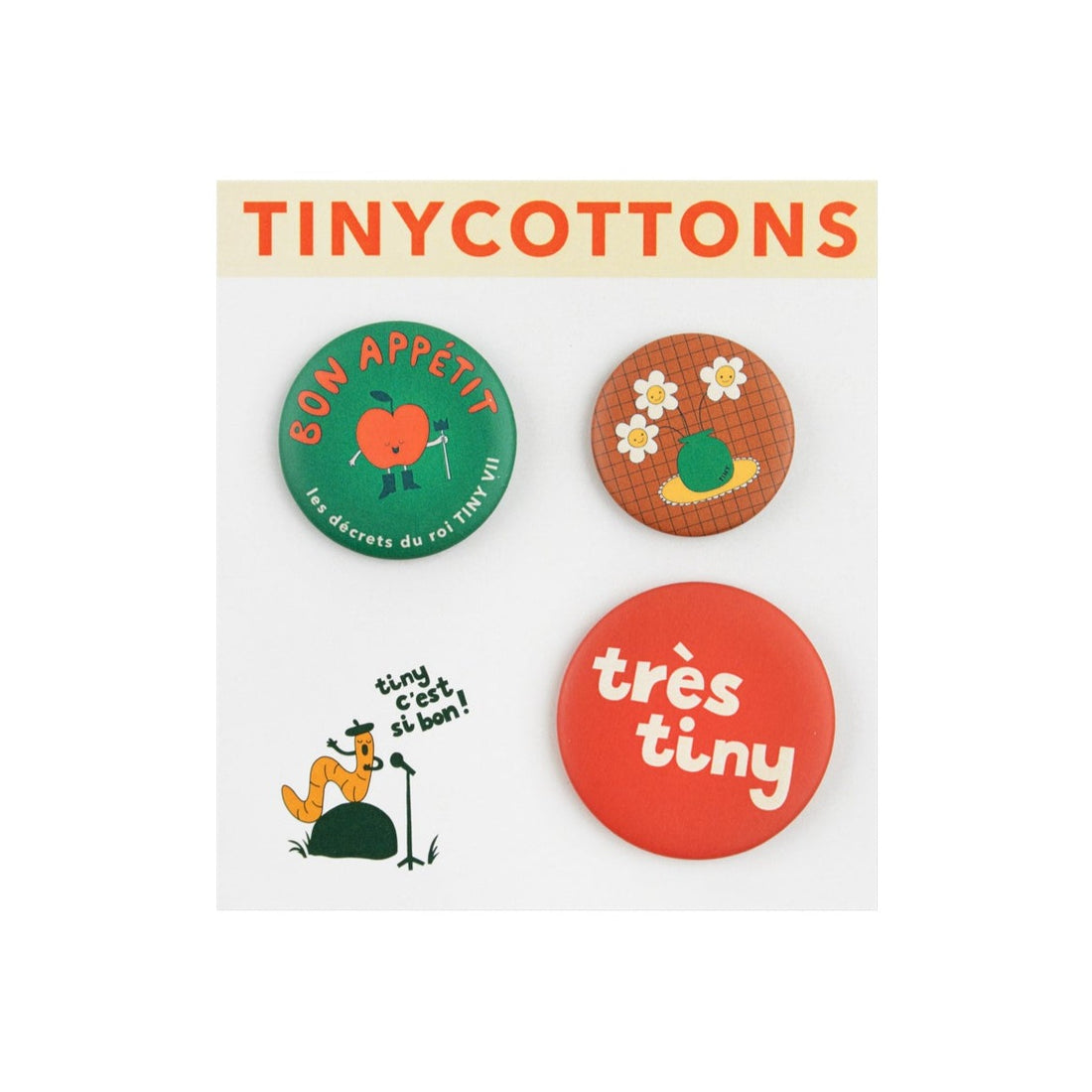 Tiny Cottons Multicolor En Plein Air Pins
