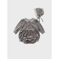 Louisiella Baby Ande Velvet Bonnet